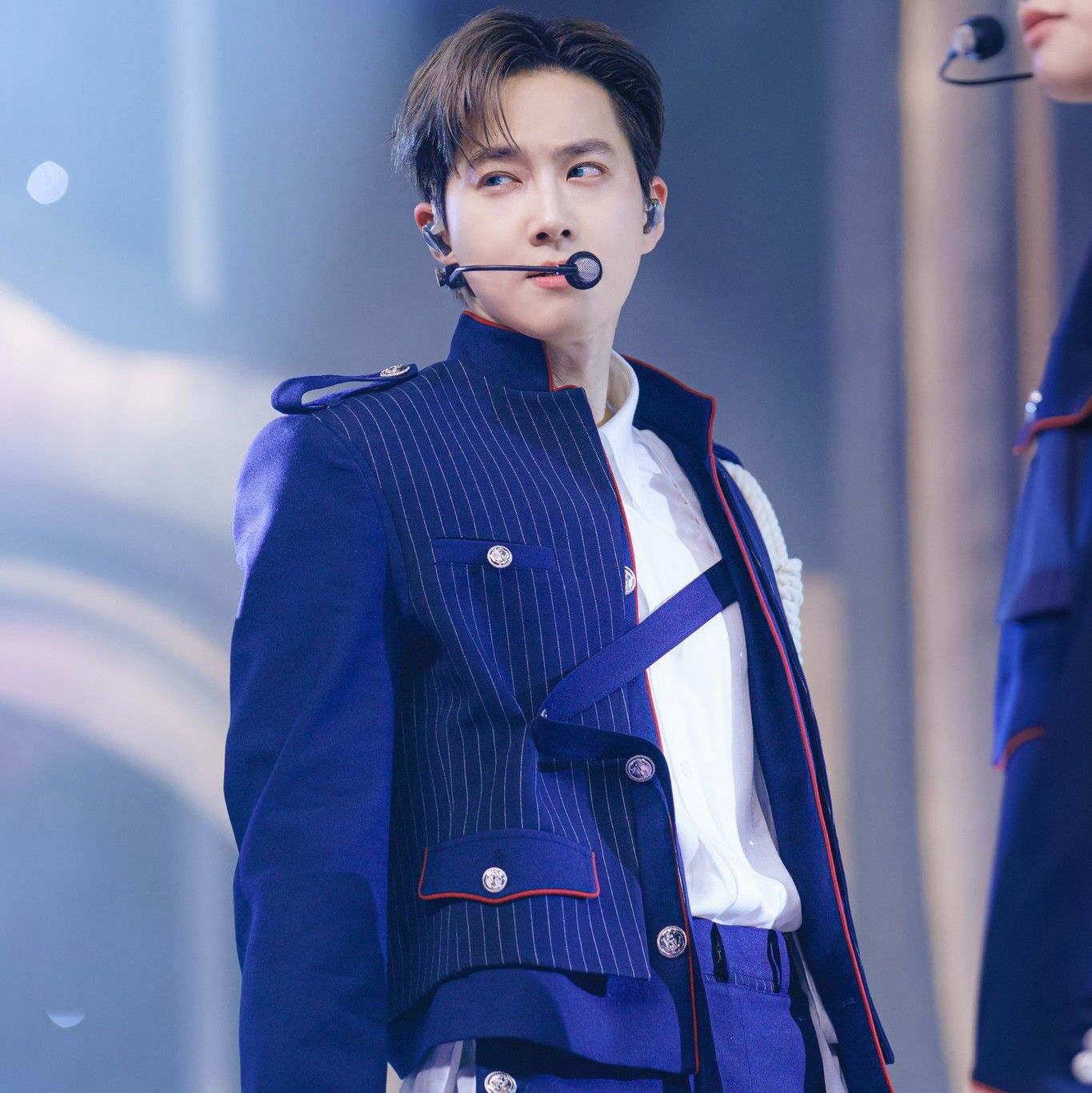 Behind-the-scenes cut of Suho (EXO)