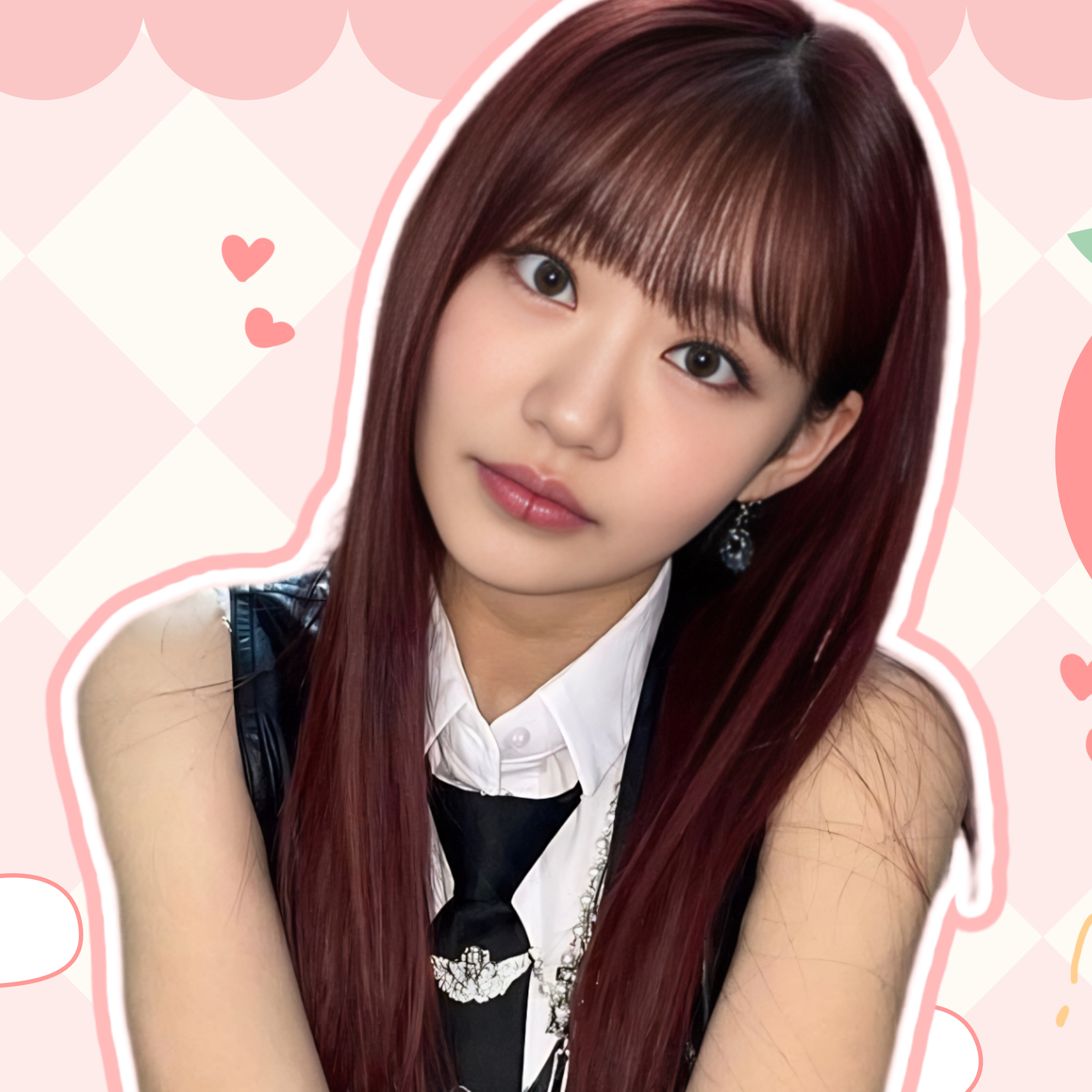 Recent activity shot of Julie (KISS OF LIFE)