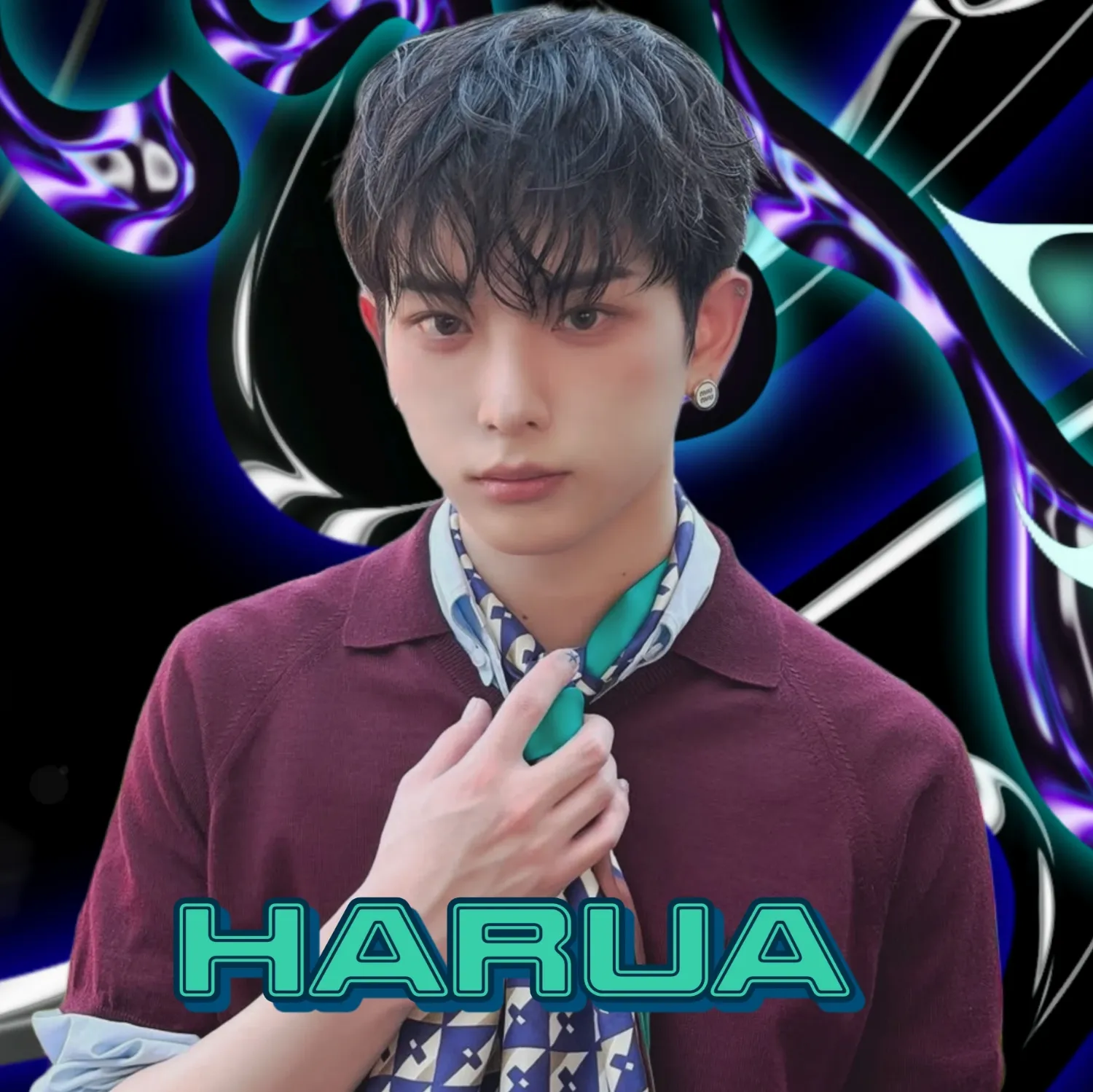 Recent activity shot of Harua (&TEAM)