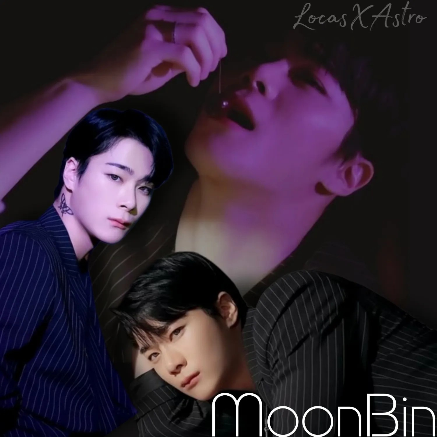 A moment captured by Moonbin (ASTRO)'s fan