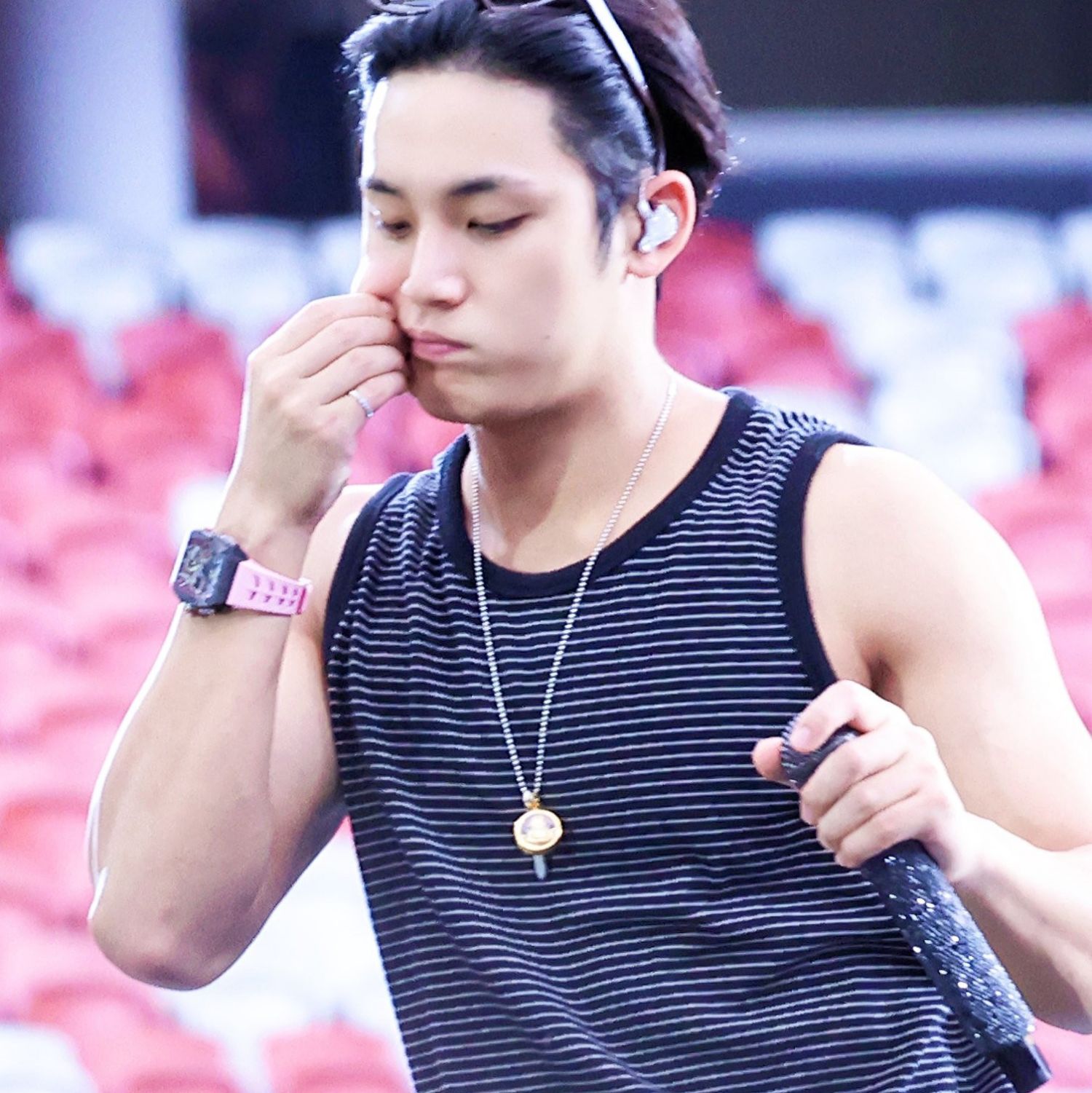 Recent activity shot of Mingyu (SEVENTEEN)