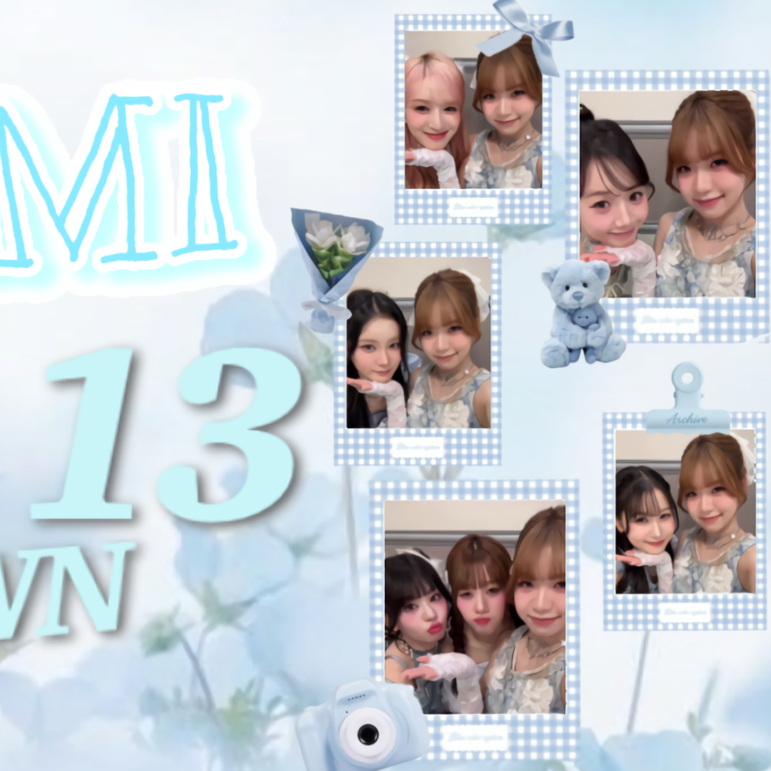 Behind-the-scenes cut of Ebihara Tsuzumi (ME:I)