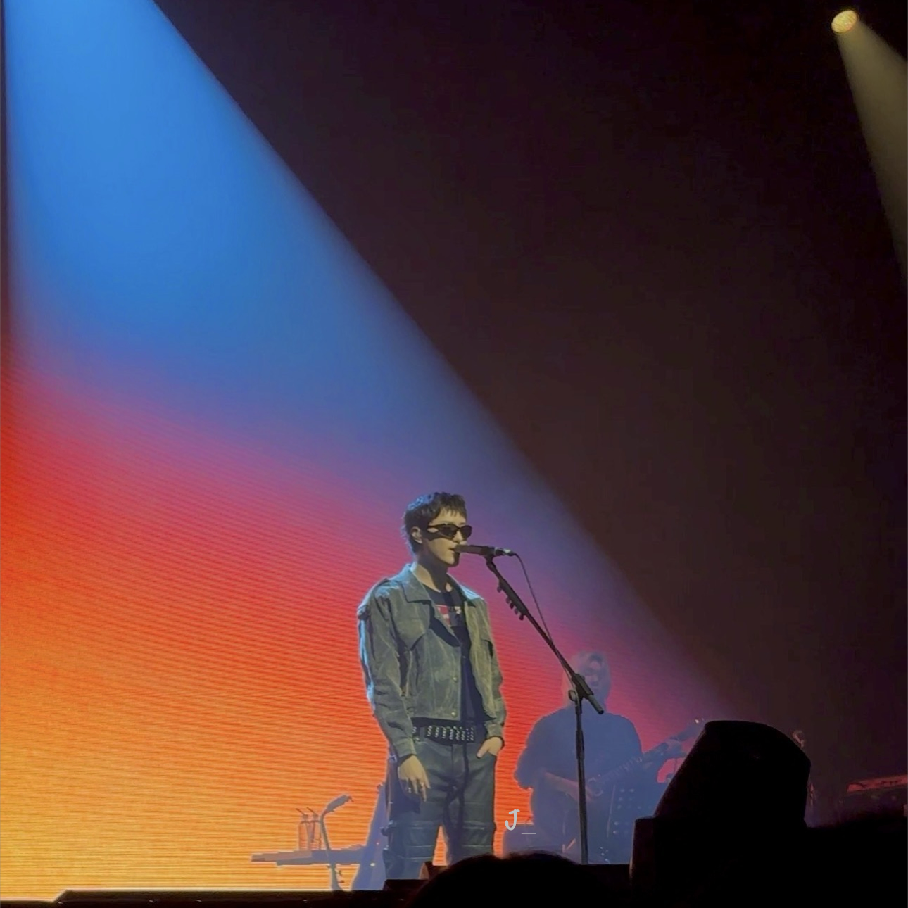 A moment captured by WOODZ's fan