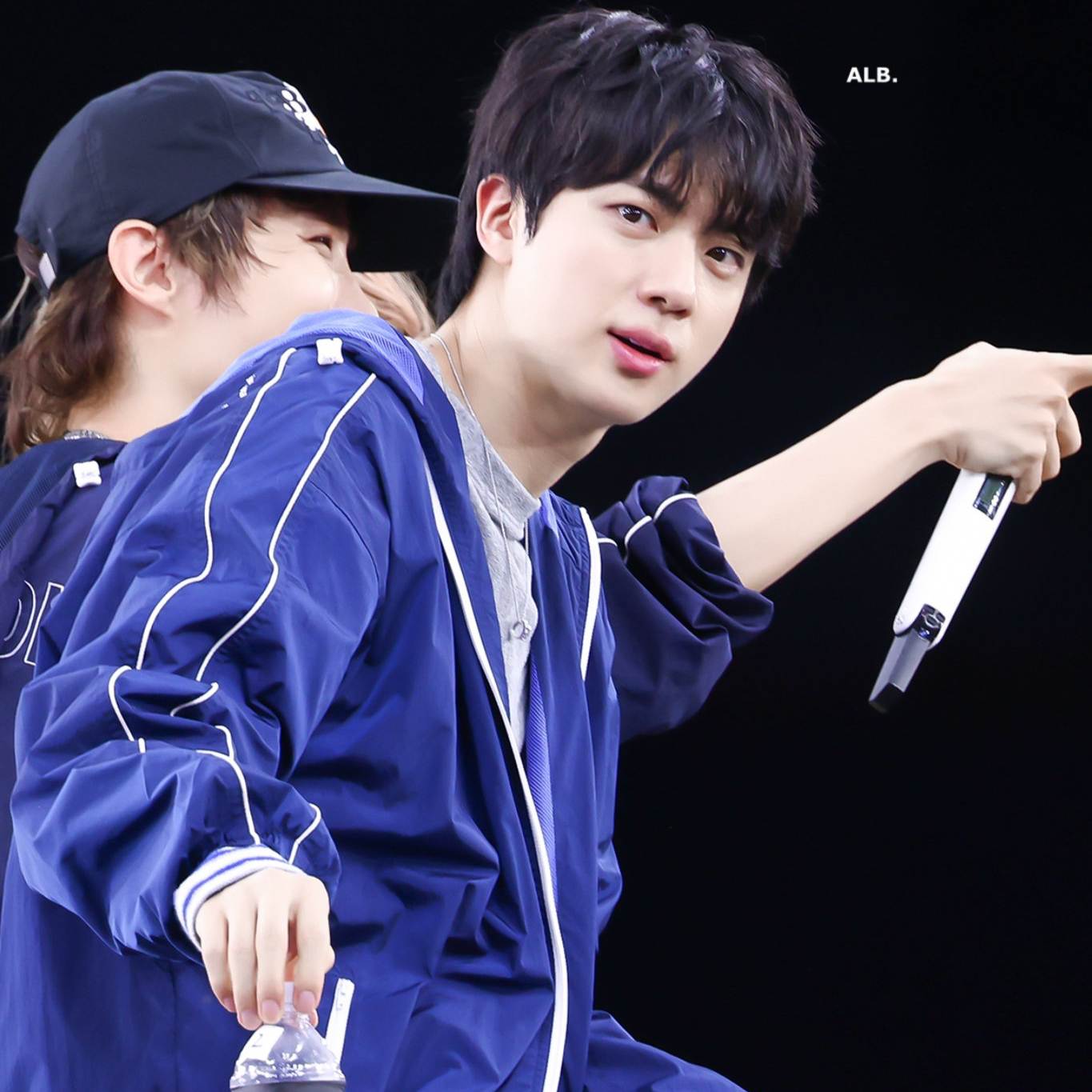 A moment captured by Jin (BTS)'s fan