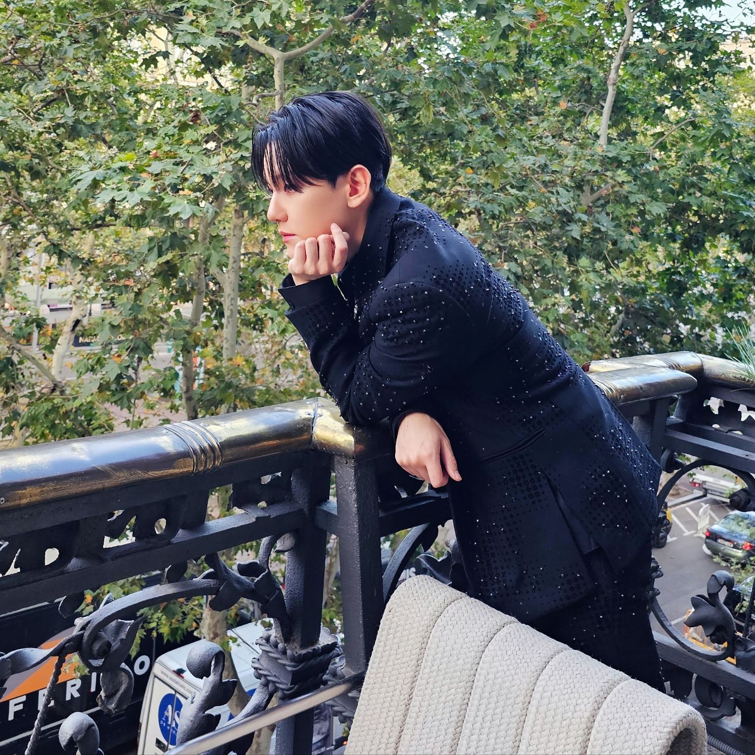 백현 (EXO)의 비하인드 컷