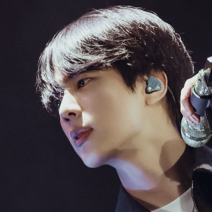 Recent activity shot of Jin (BTS)