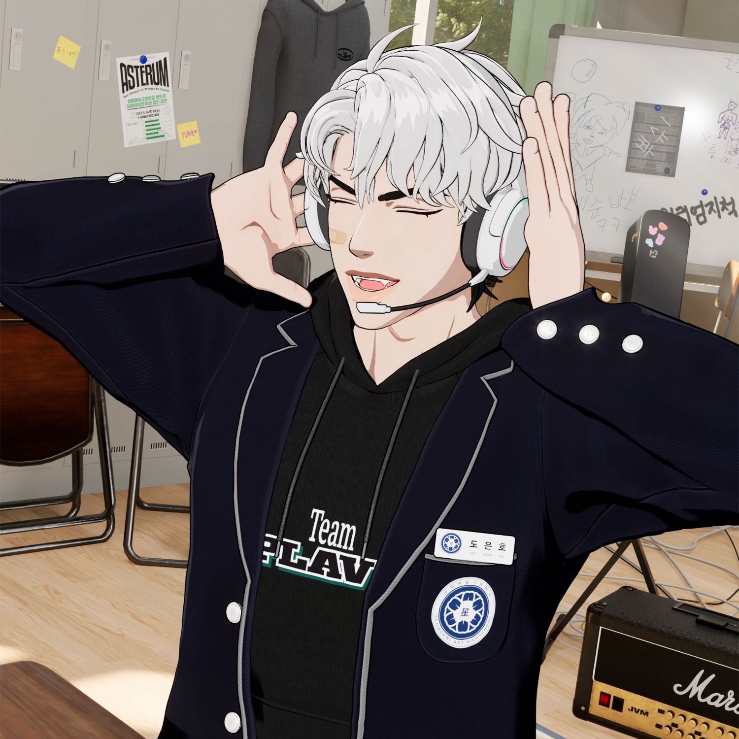 Behind-the-scenes cut of Eunho (PLAVE)