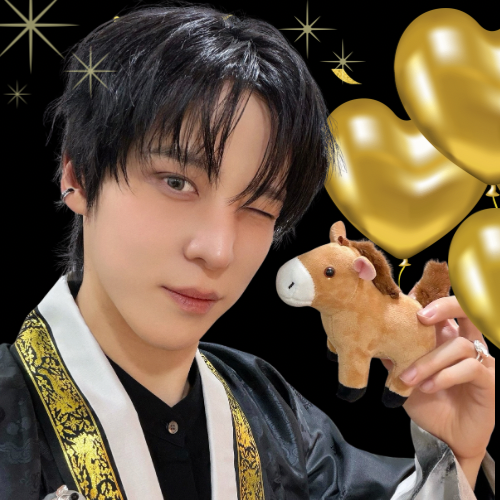 A moment captured by Yunho (ATEEZ)'s fan