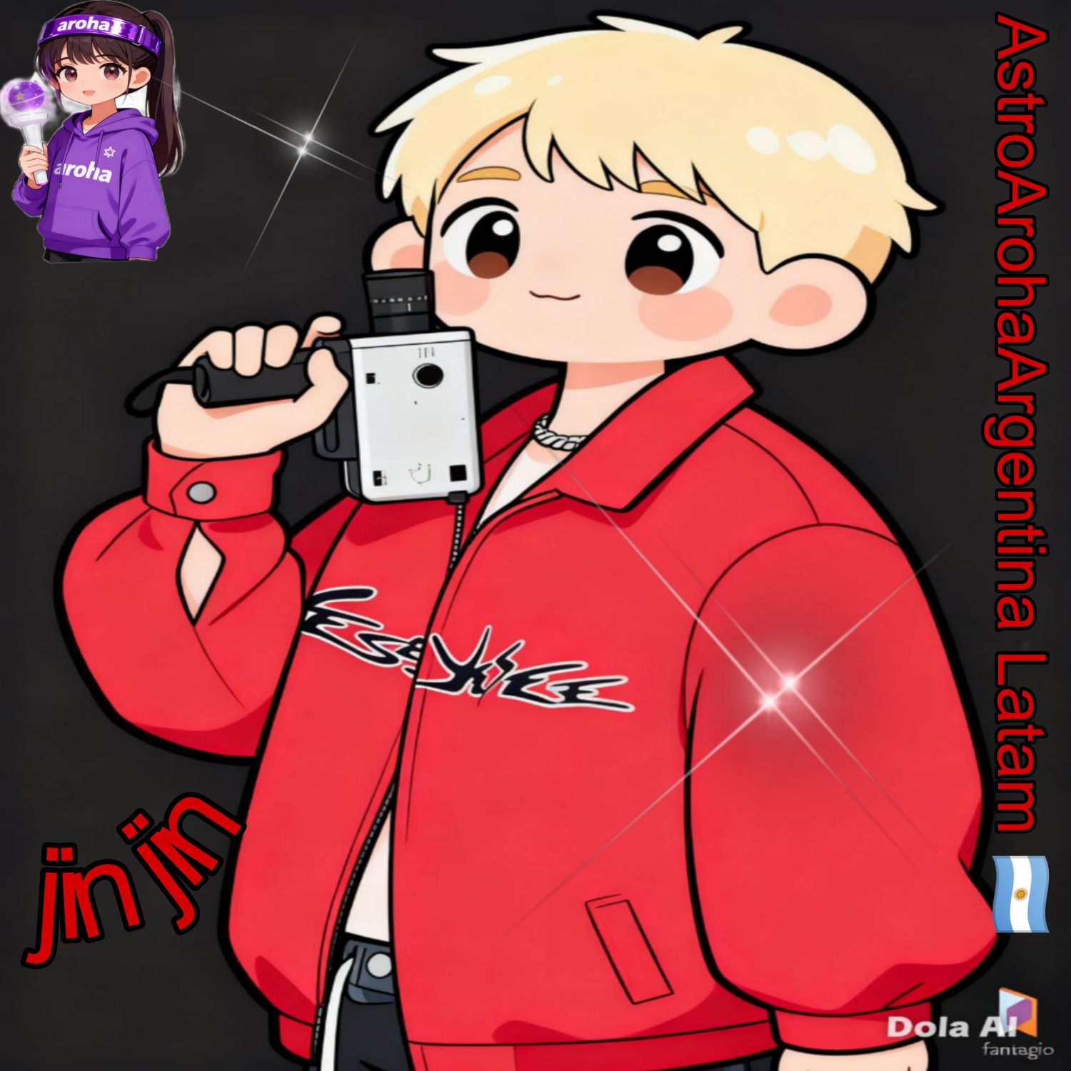 Behind-the-scenes cut of Jinjin (ASTRO)