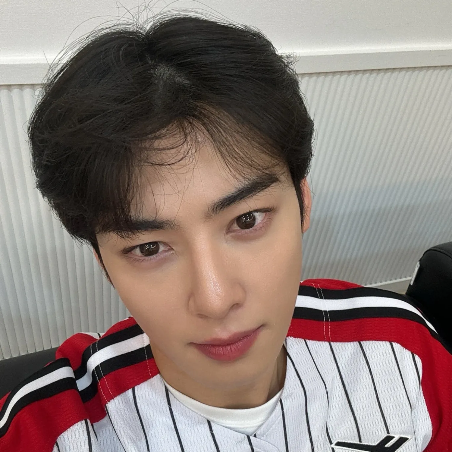 Recent activity shot of Eunwoo (ASTRO)