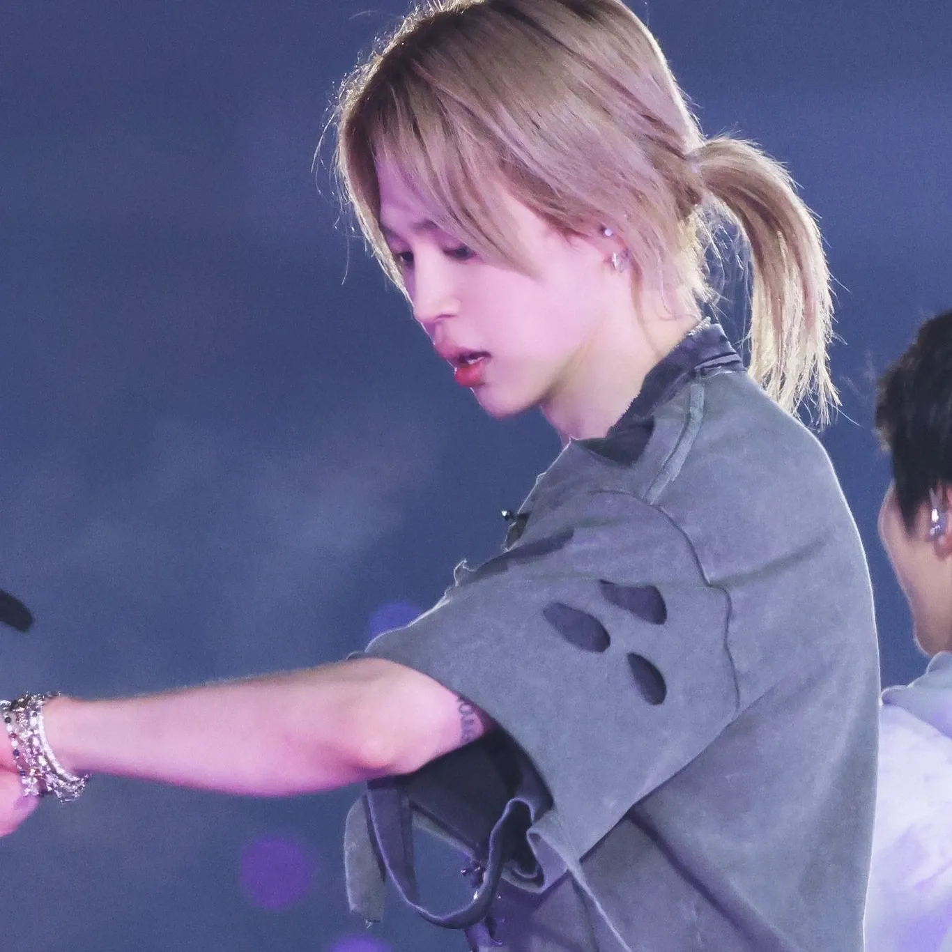 Momen yang diabadikan oleh penggemar Jimin (BTS)