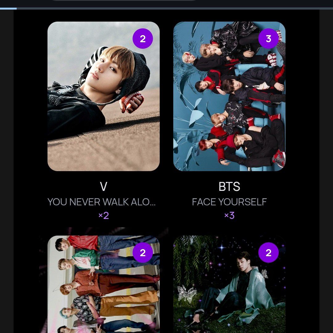 BTSの最近の活動写真