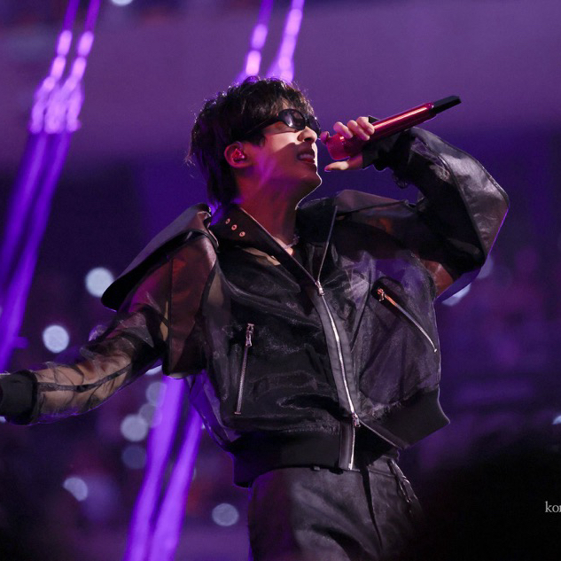 Recent activity shot of Jin (BTS)