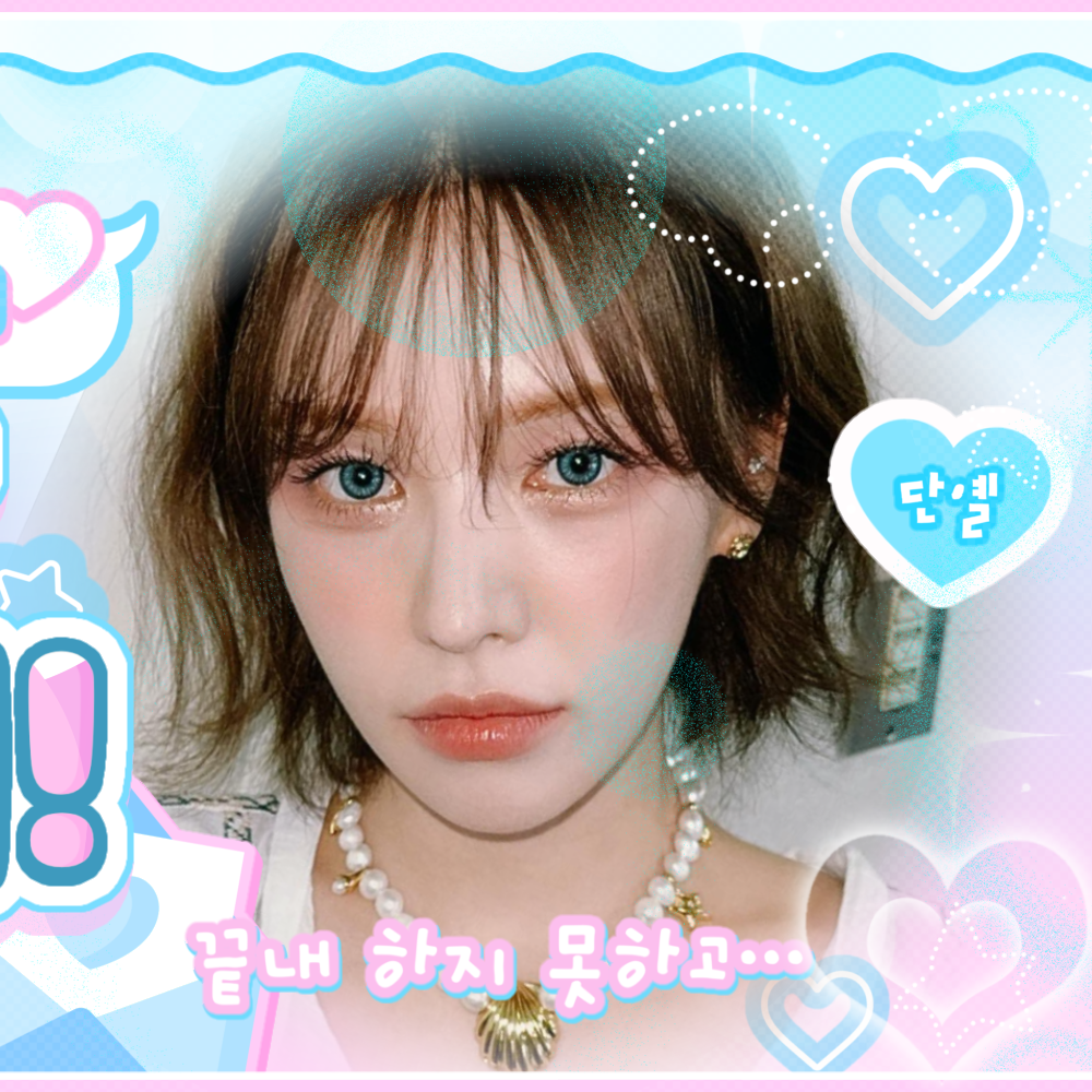 레드벨벳의 비하인드 컷