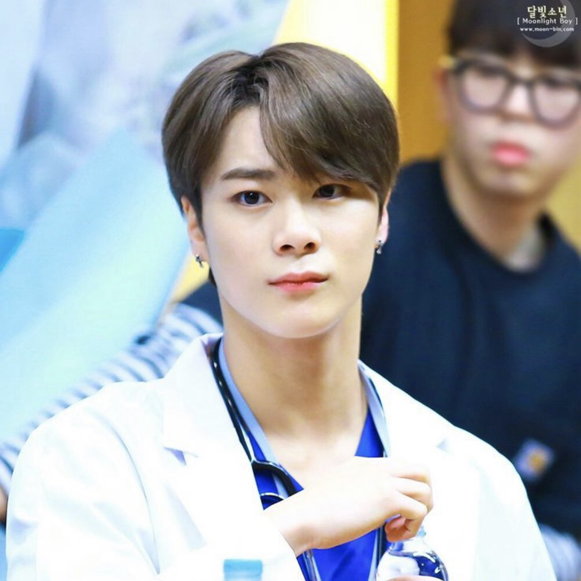 A moment captured by Moonbin (ASTRO)'s fan