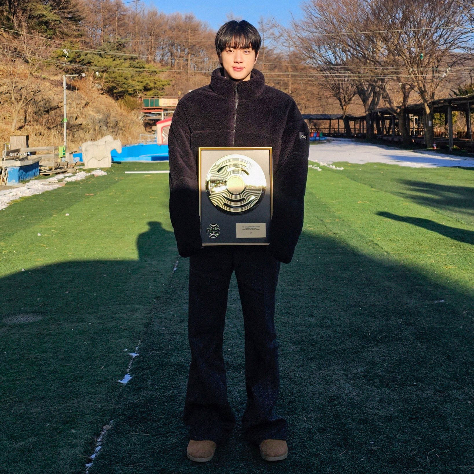 Foto terbaru Jin (BTS)