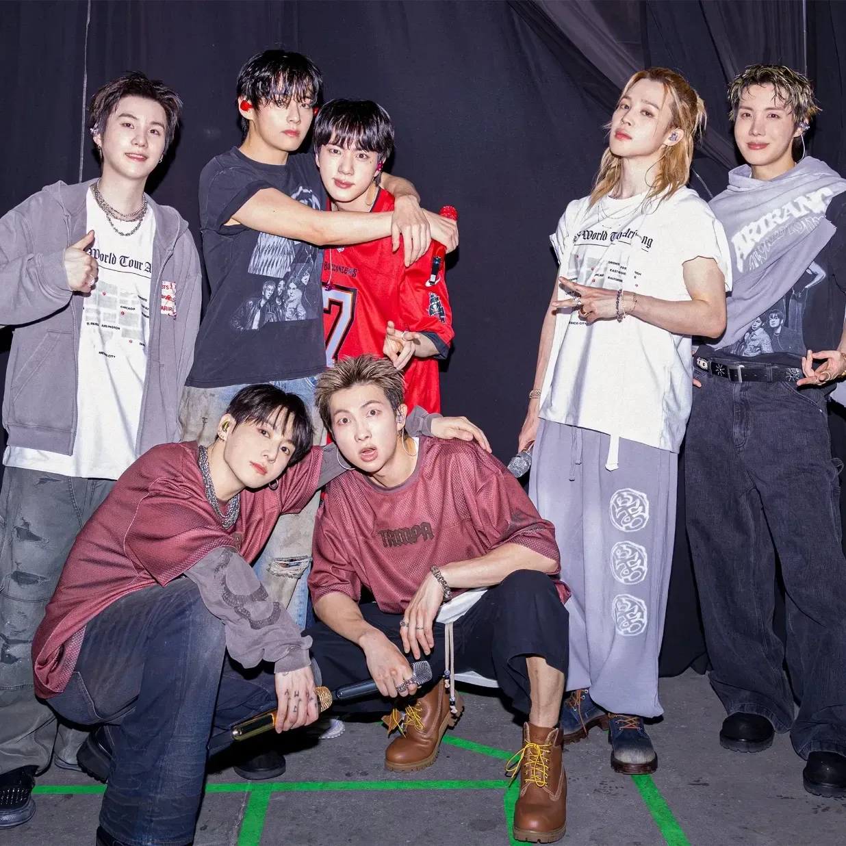 Recent activity shot of BTS