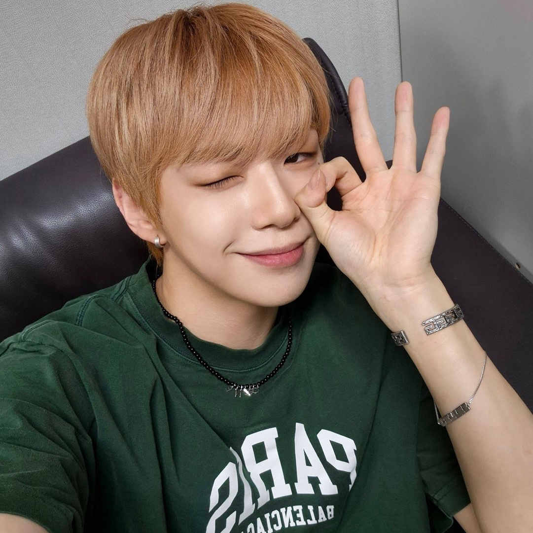 Recent activity shot of Kang Daniel