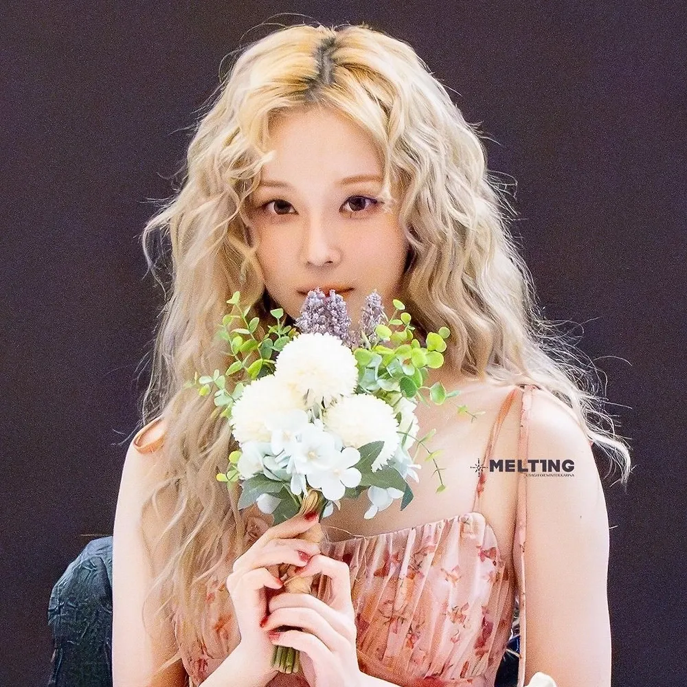 Recent activity shot of Winter (aespa)