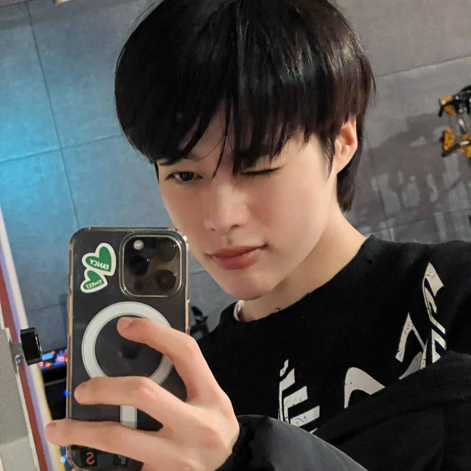 韓彬 (TEMPEST)粉絲拍下的瞬間