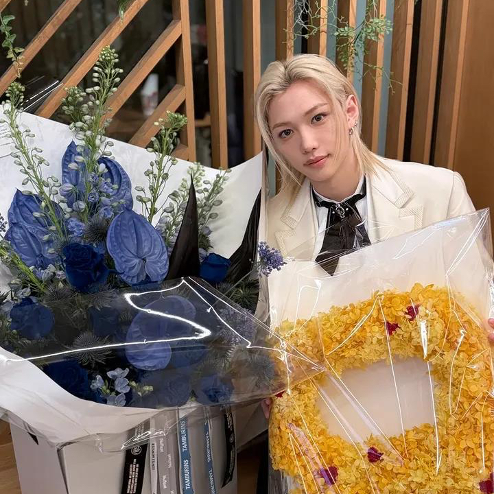 Latest photo of Felix (Stray Kids)