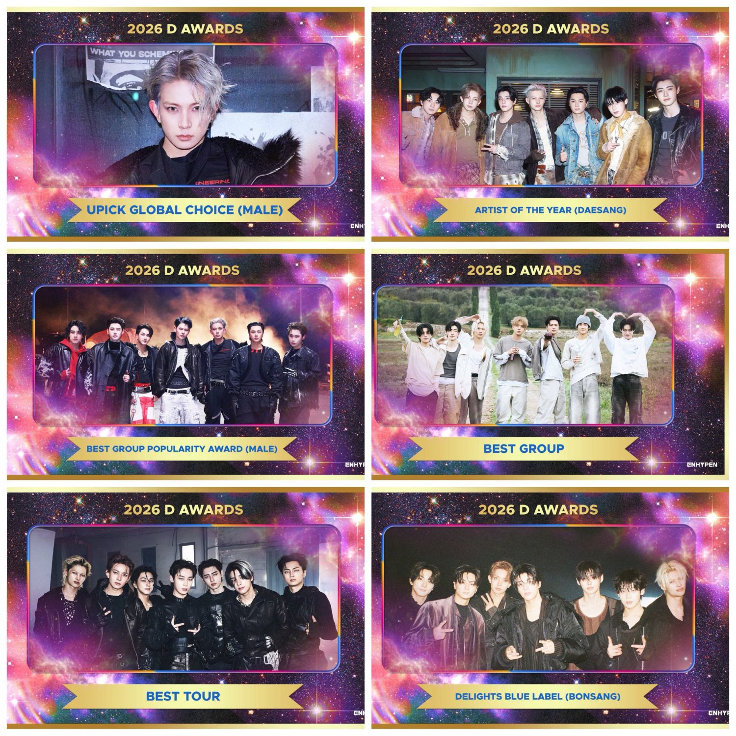 Potret di balik layar ENHYPEN