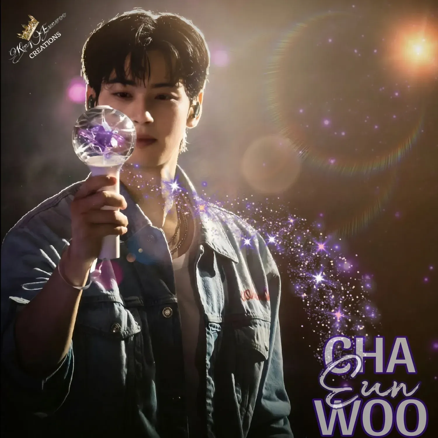 A moment captured by Eunwoo (ASTRO)'s fan