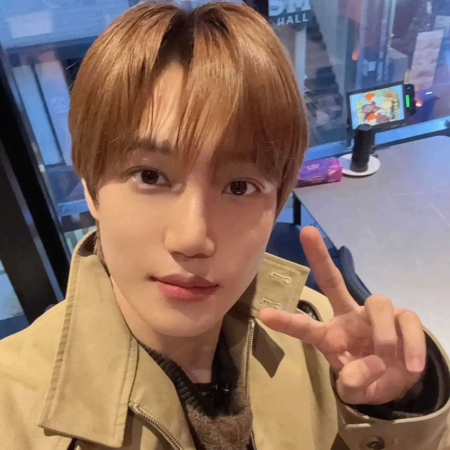 Momen yang diabadikan oleh penggemar Kai (EXO)