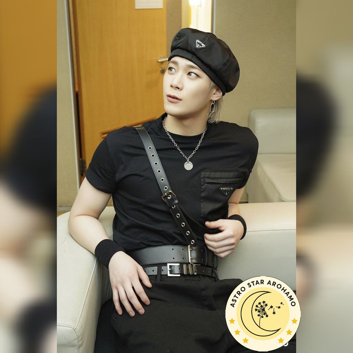 A moment captured by Moonbin (ASTRO)'s fan