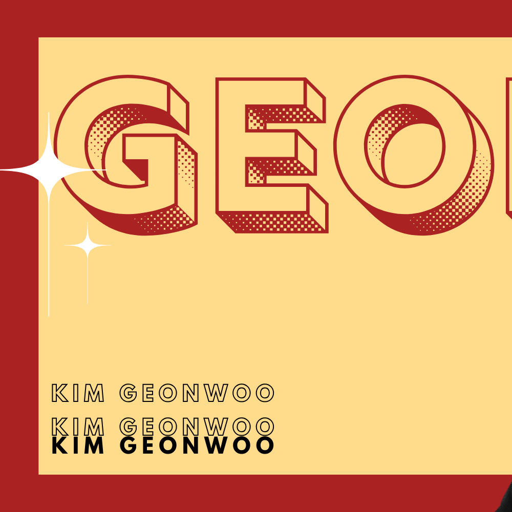 Potret di balik layar Kim Geonwoo (ALPHA DRIVE ONE)