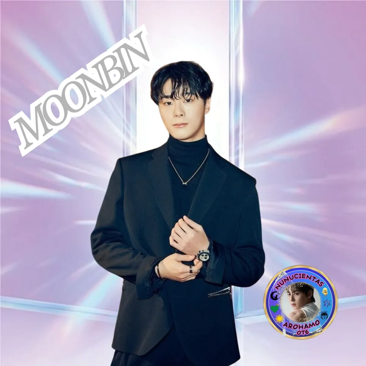 A moment captured by Moonbin (ASTRO)'s fan