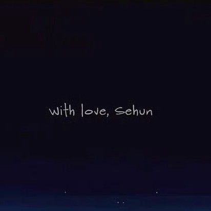 Latest photo of Sehun (EXO)