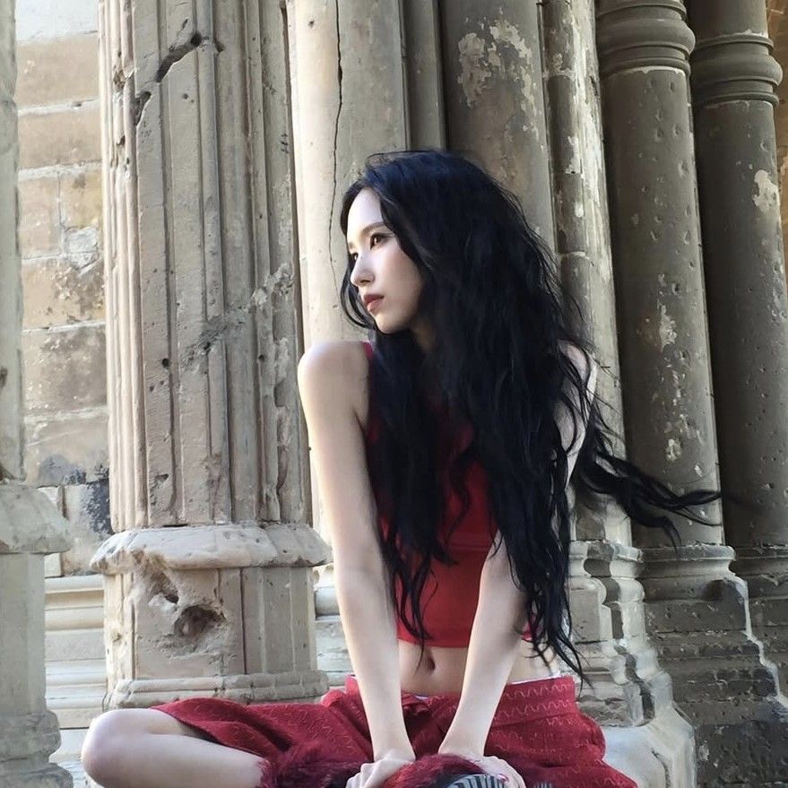 미나 (TWICE)의 비하인드 컷