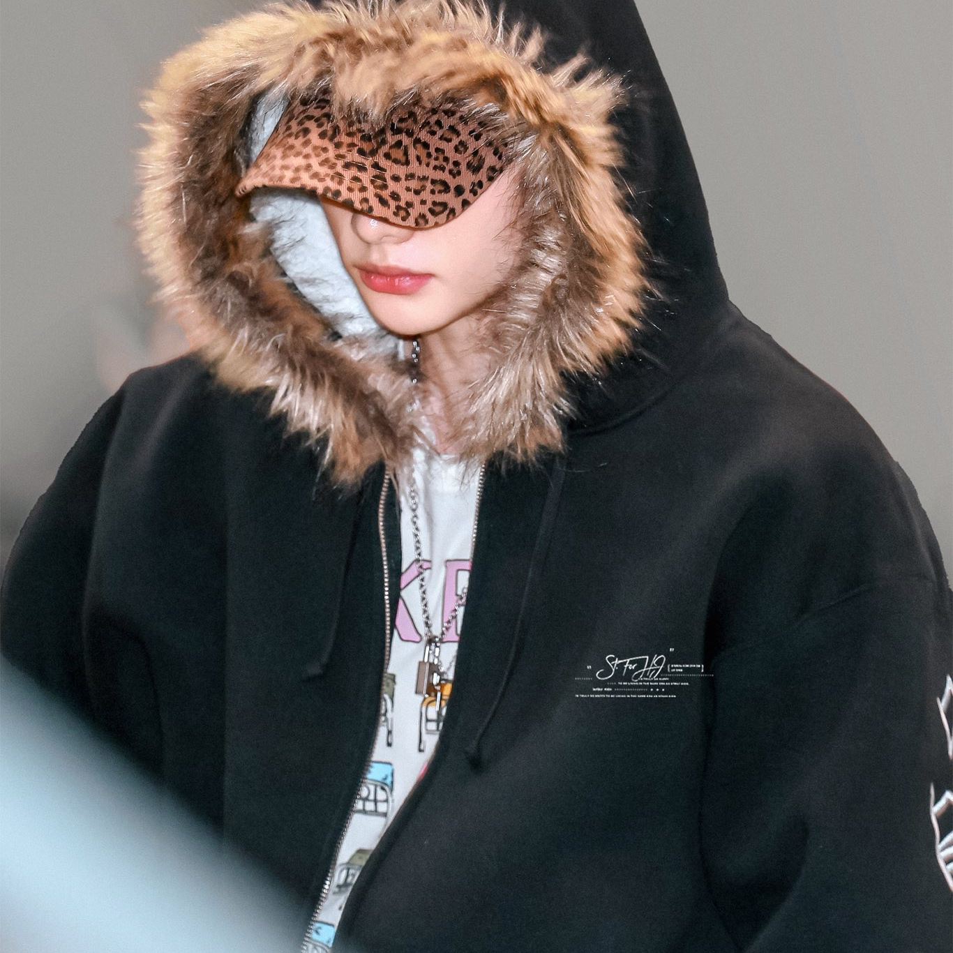 A moment captured by Hyunjin (Stray Kids)'s fan