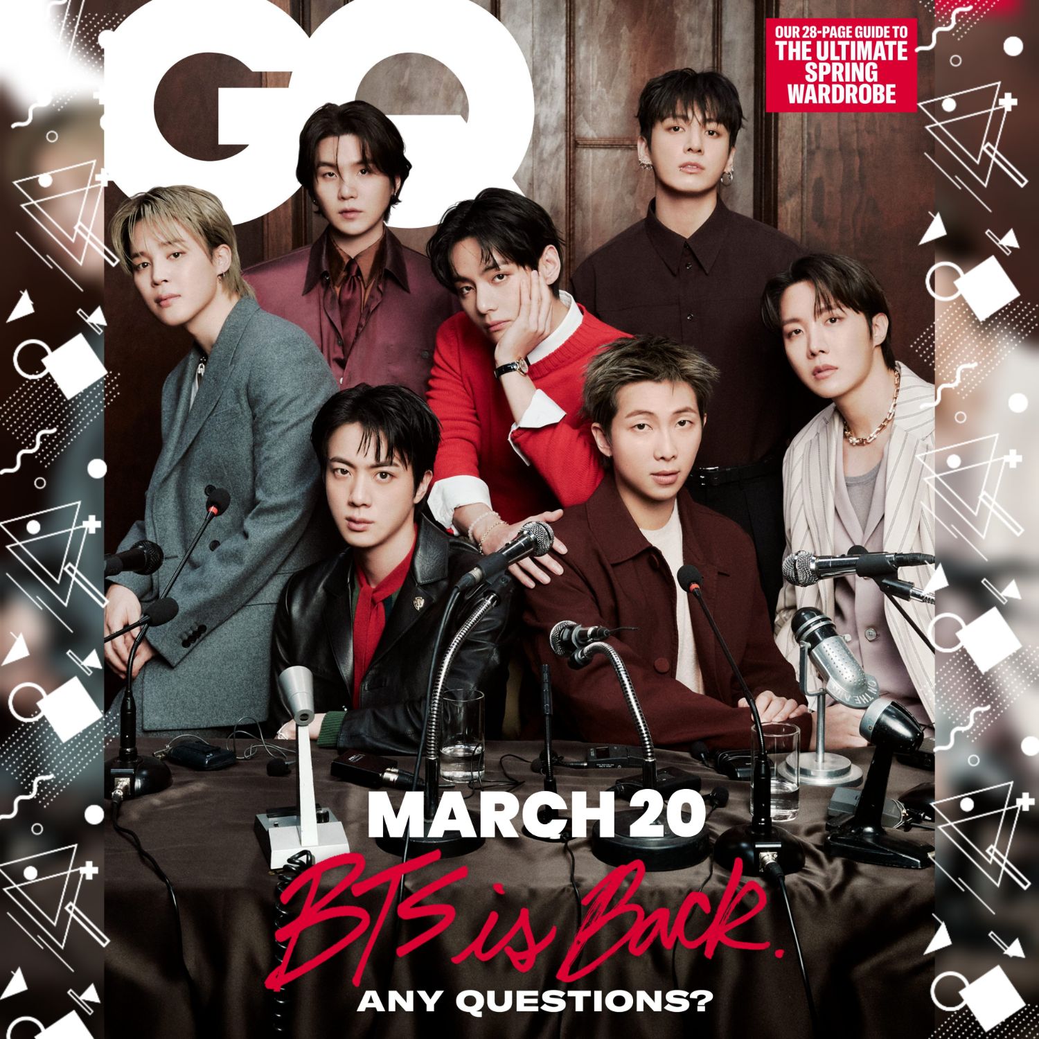 방탄소년단의 비하인드 컷