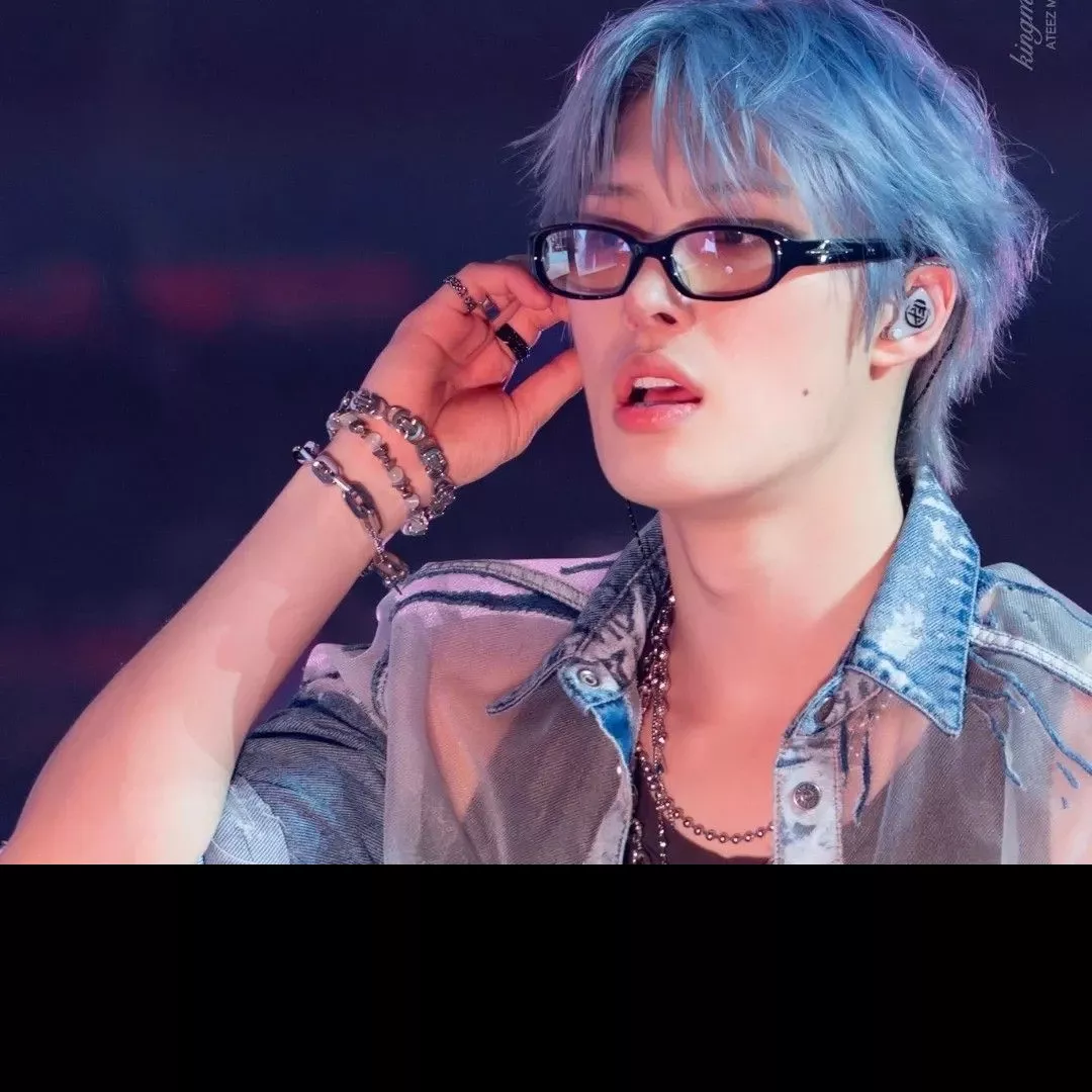 Recent activity shot of Mingi (ATEEZ)