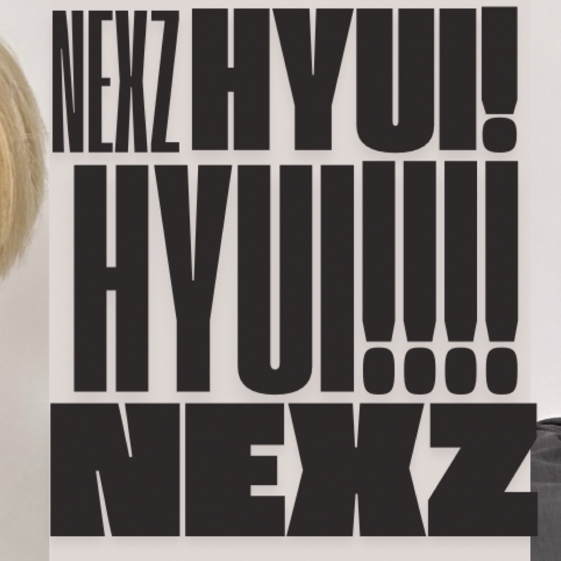 Behind-the-scenes cut of Hyui (NEXZ)