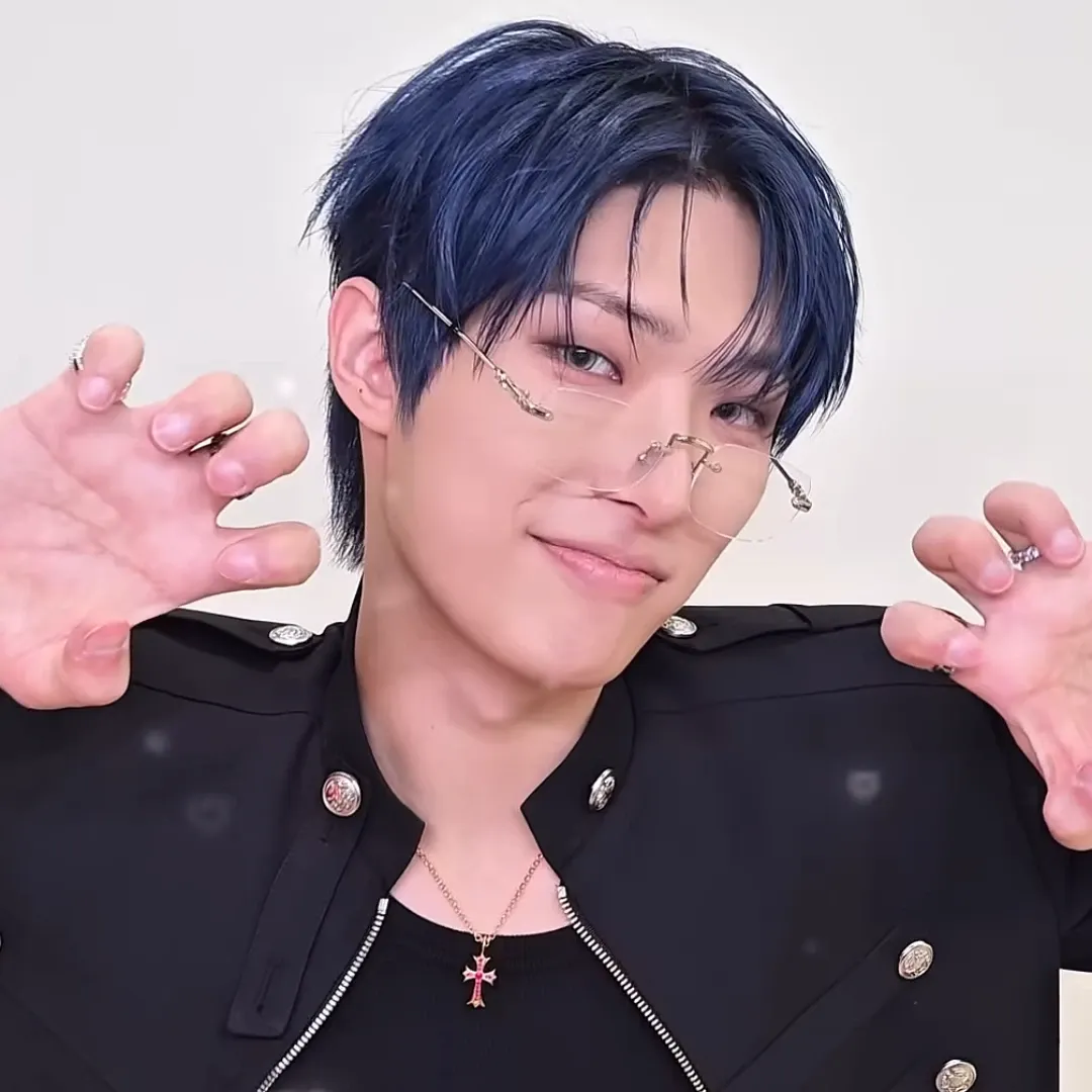 A moment captured by Mingi (ATEEZ)'s fan