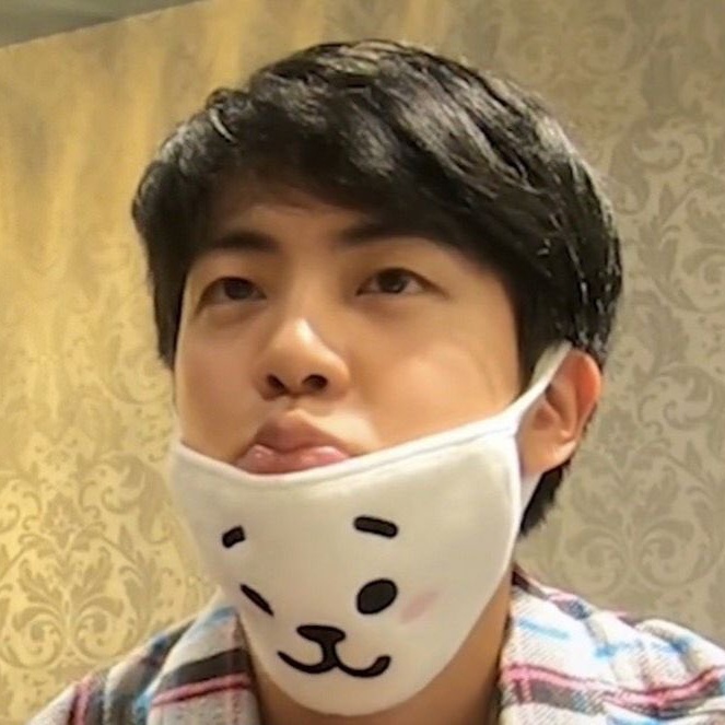 A moment captured by Jin (BTS)'s fan