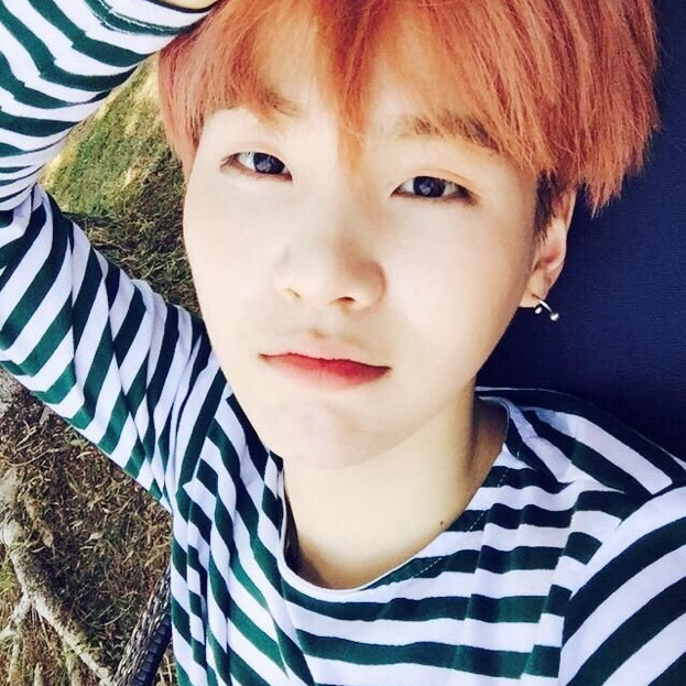 A moment captured by SUGA (BTS)'s fan