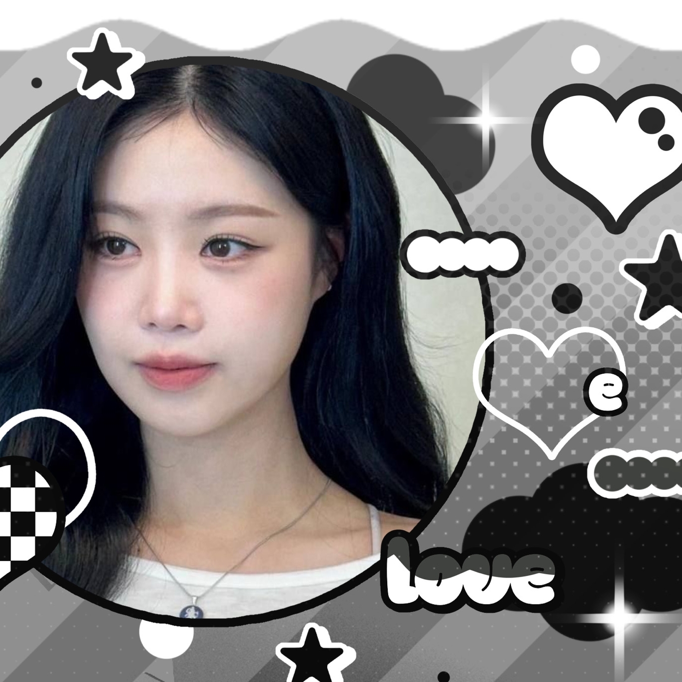 Behind-the-scenes cut of Soojin