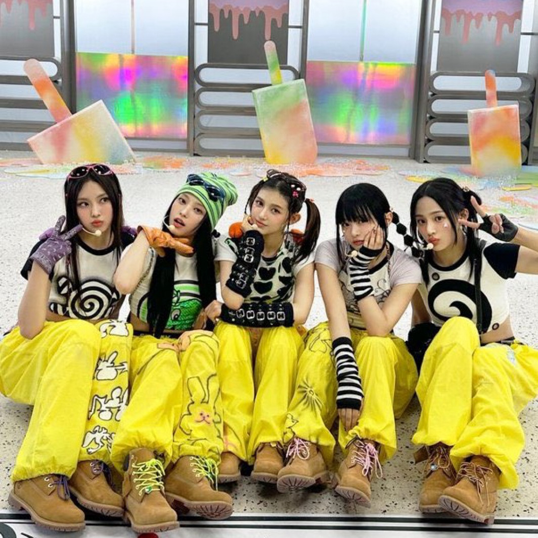 NewJeansファンが撮った瞬間