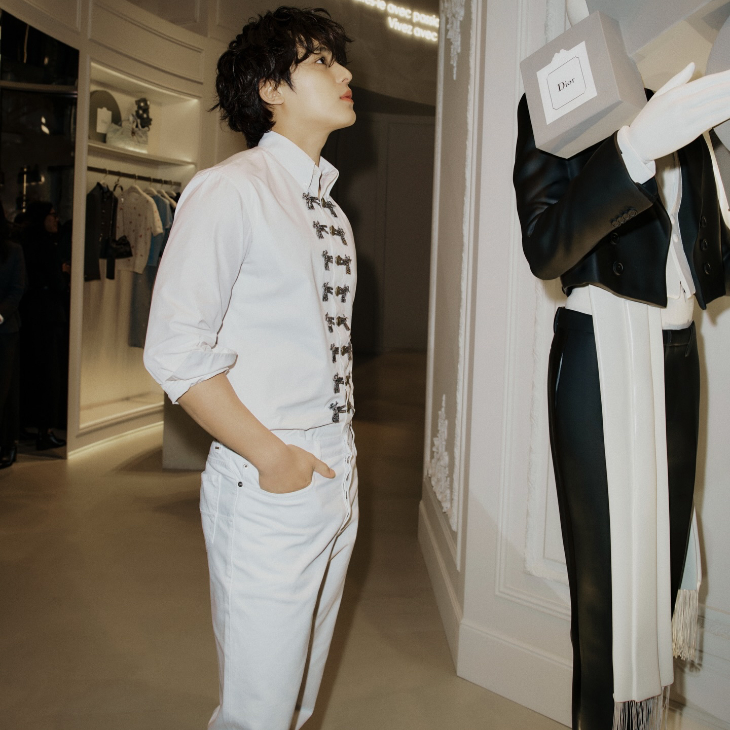 Recent activity shot of Mingyu (SEVENTEEN)