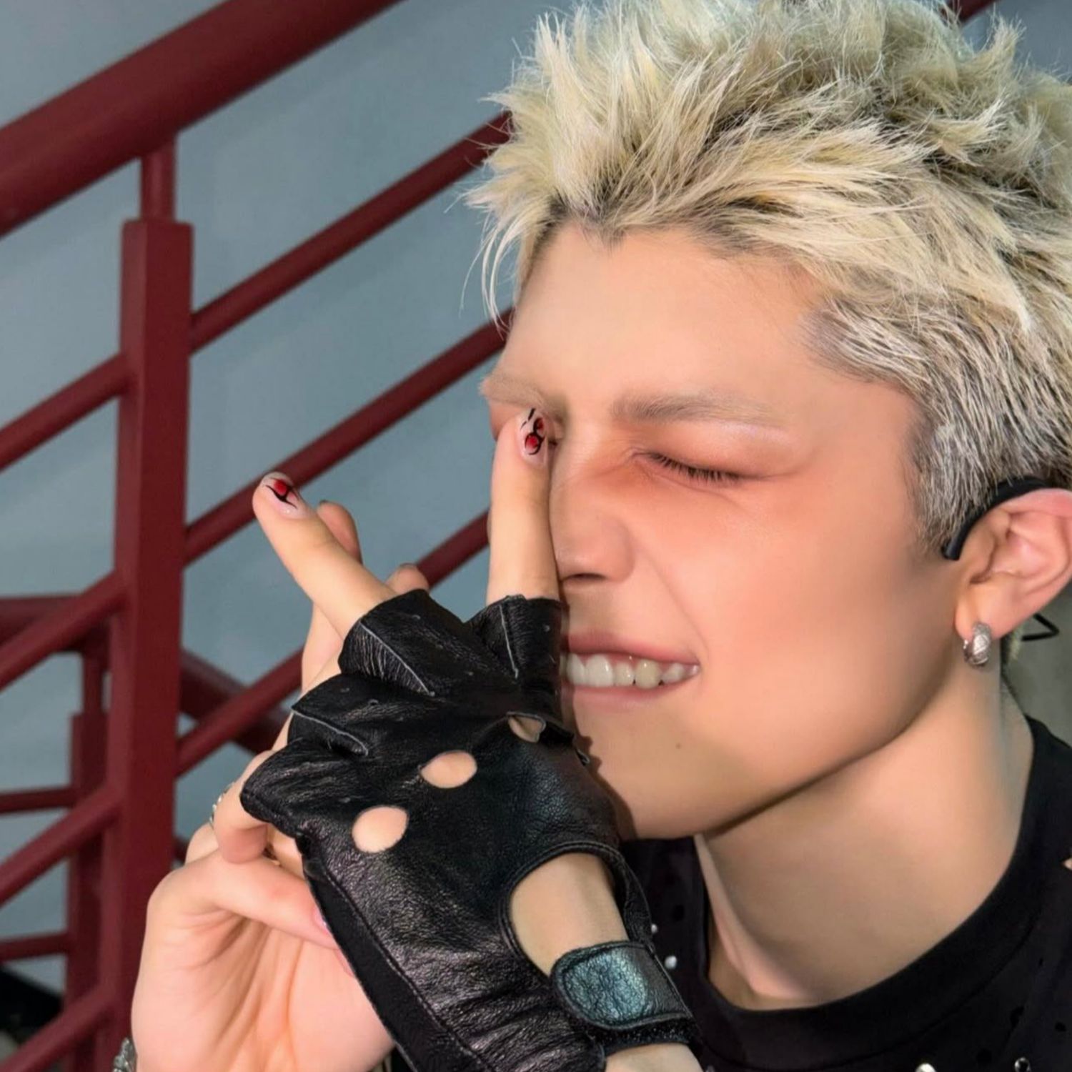 A moment captured by Maki (&TEAM)'s fan