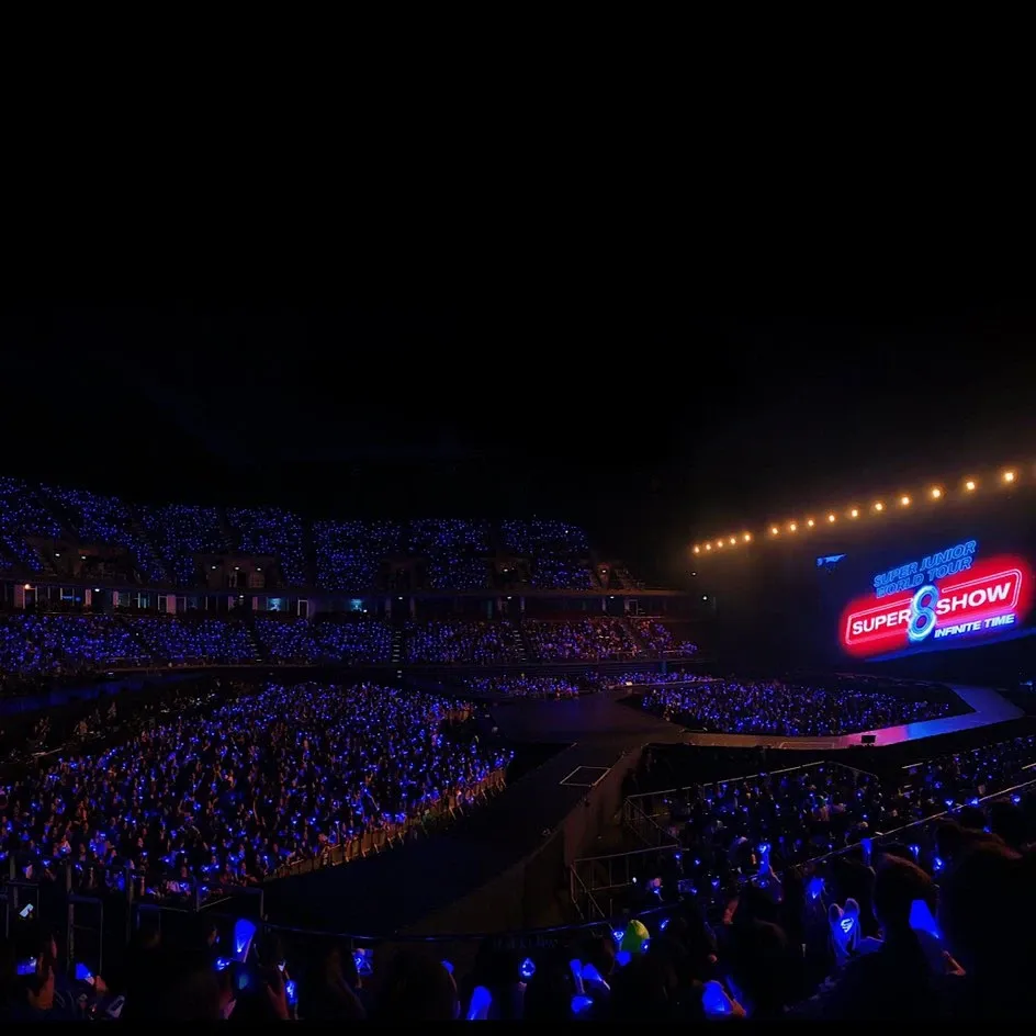 Momen yang diabadikan oleh penggemar Super Junior