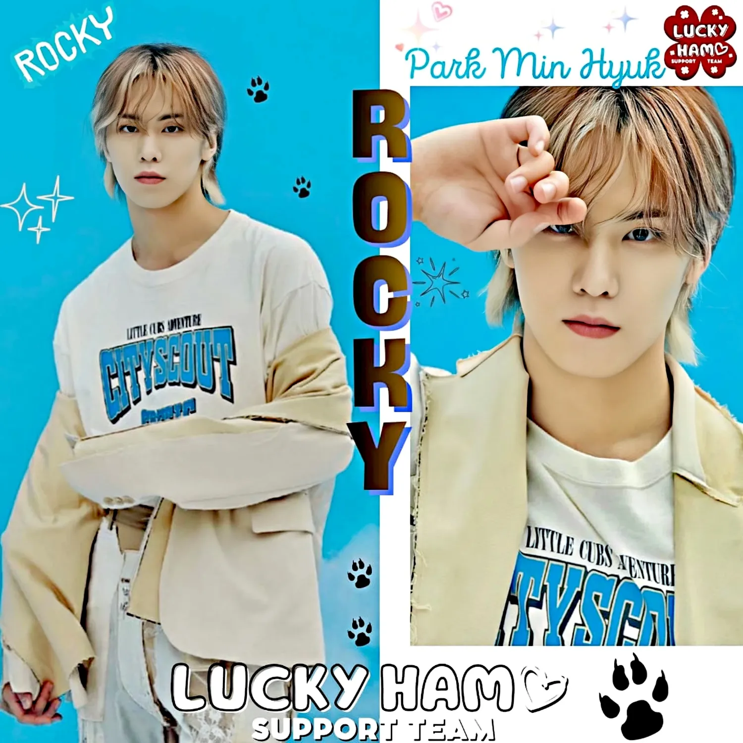 A moment captured by Rocky's fan