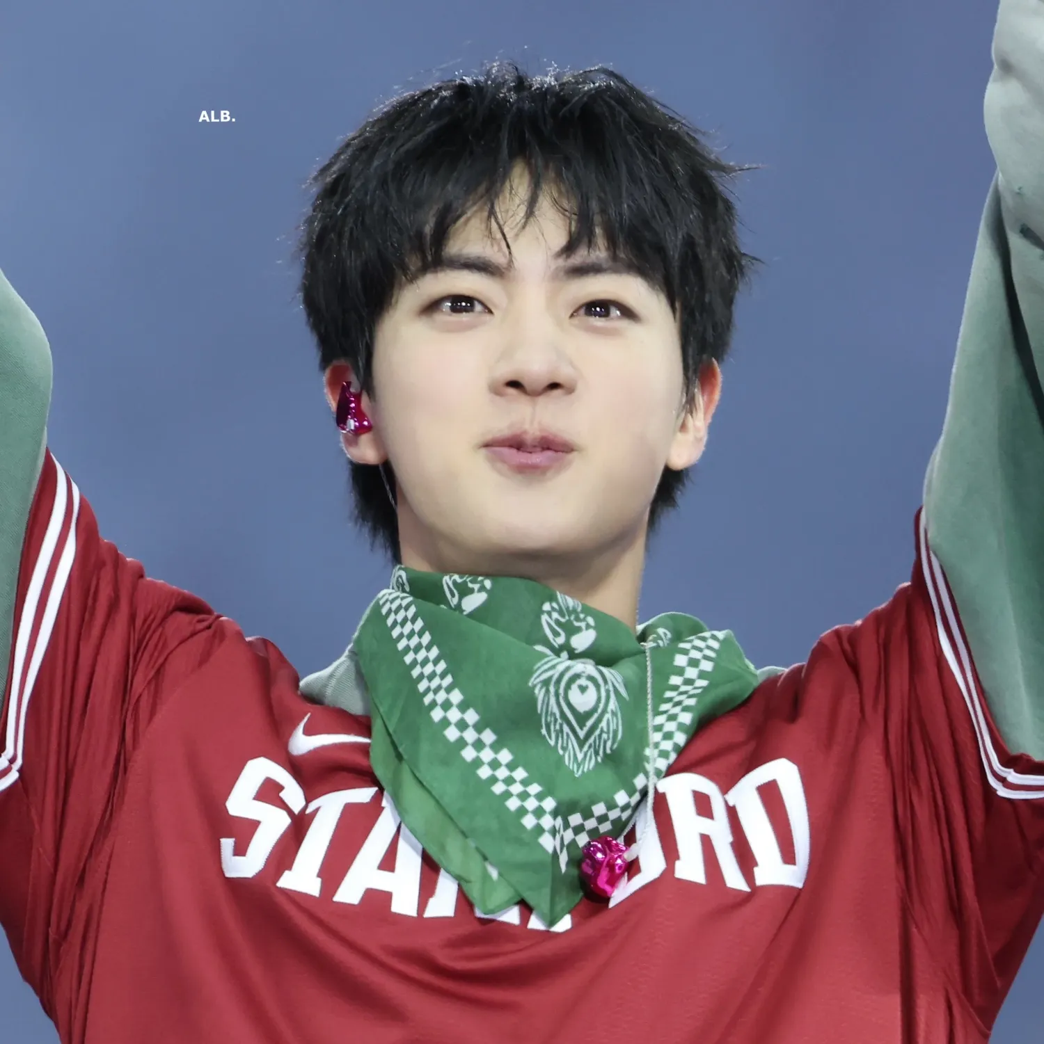 A moment captured by Jin (BTS)'s fan