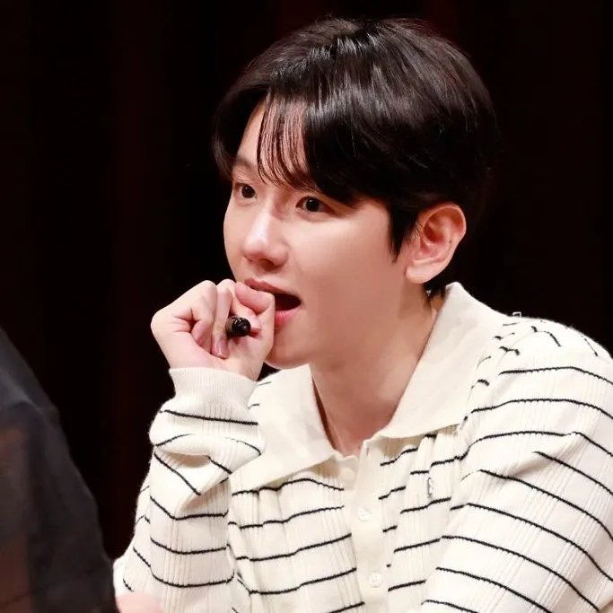 Behind-the-scenes cut of Baekhyun (EXO)