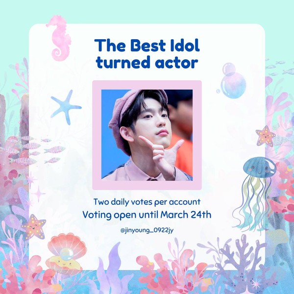Popular profile image of Jinyoung (GOT7) selected by votes