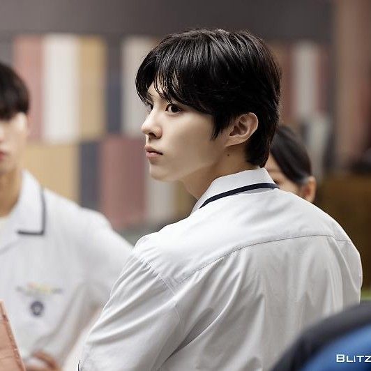 A moment captured by Kim Wooseok's fan